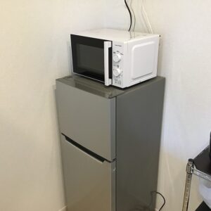 冷蔵庫と電子レンジ
